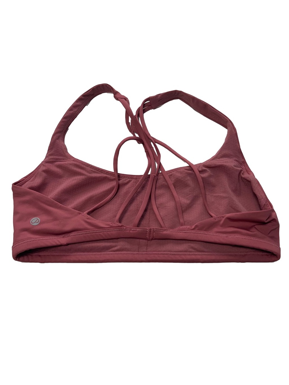 CRZ Yoga Women’s Strappy Sports Bra - Dusty Rose - Picture 3 of 6